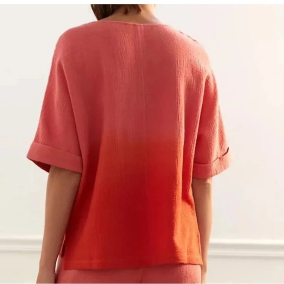 Anthropologie Dolan Ombré Oversized Lounge Tee - Picture 3 of 11